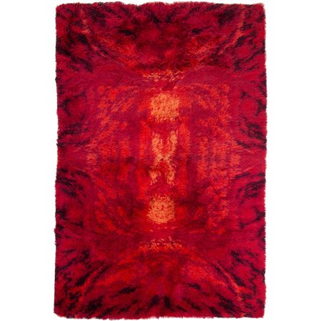 VERNER PANTON (Attr.le), Grande tappetto in lana