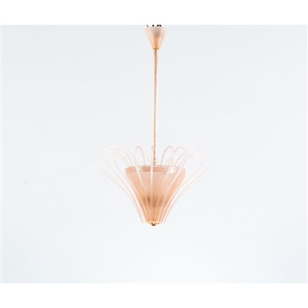 ERCOLE BAROVIER (Attr.le), Lampada a sospensione