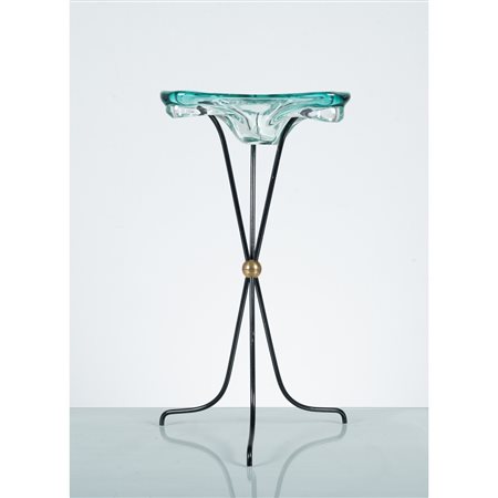 FONTANA ARTE (Attr.le), Un posacenere in cristallo