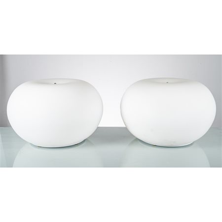 PRODUZIONE ITALIANA 1990 ca., Coppia di lampade da tavolo