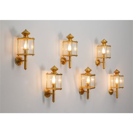 PIETRO CHIESA, Sei lampade da parete