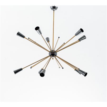 STILNOVO (Attr.le), Lampada a sospensione modello "Sputnick”