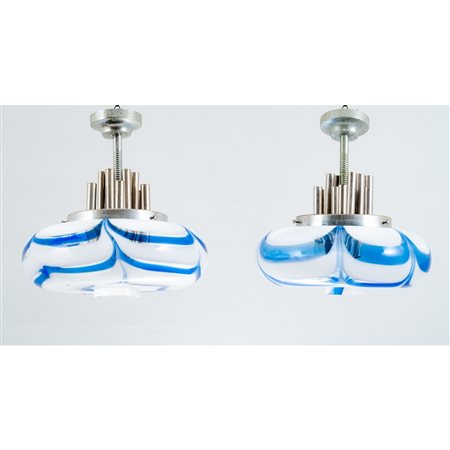 MAZZEGA, Coppia di lampadari