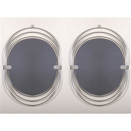GAETANO SCIOLARI, Coppia di specchi da parete