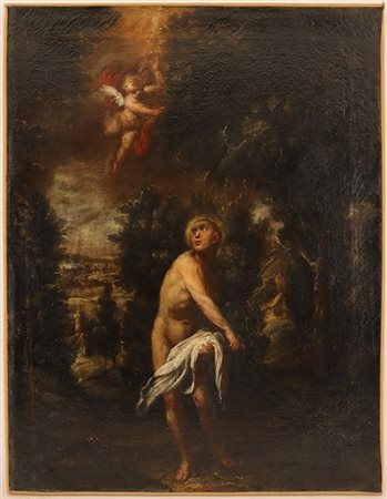 Scuola dell'Italia settentrionale del secolo XVIII

Scena religiosa
Olio su tel