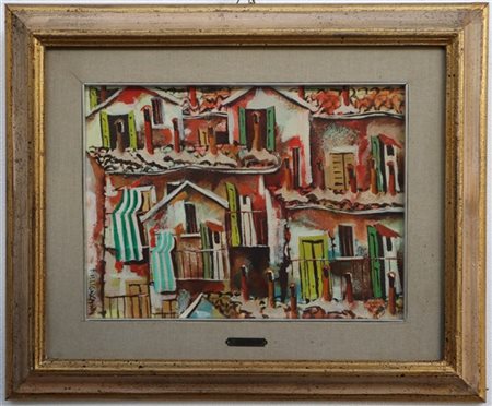 Ettore Illigrignani Lotto di due dipinti ad olio su tela di diverse dimensioni (