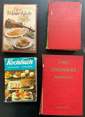 Autori vari: "Il talismano della felicità", "l'art culinaire francais", " Wiene