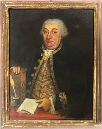 Scuola del secolo XVIII

Ritratto di Erudito
Olio su tela, cm 88x67,5
In cornic