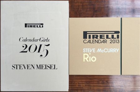 Lotto composto da sei calendari Pirelli di diverse annate e formati
(lievi dife