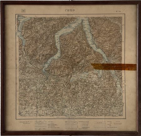 [MAPPE] - Gruppo di cinque carte geografiche edite dall'Istituto Geografico Mil