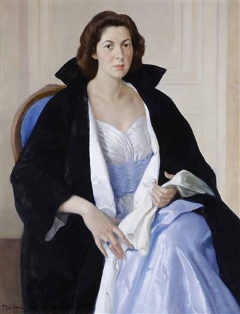 Pietro Dodero 1882-1967, Ritratto femminile