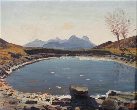 Oreste Albertini 1887-1953, Pozza d'acqua in Grigna