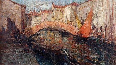 Alessandro Lupo 1876-1953, Chioggia autunnale