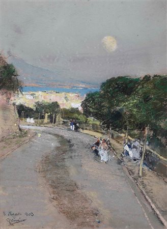 Giuseppe Casciaro 1863-1941, Strade di Napoli