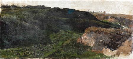 Achille Vertunni 1826-1897, attribuito a, Paesaggio