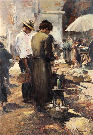 Ferruccio Rontini 1893-1964, Figure al mercato