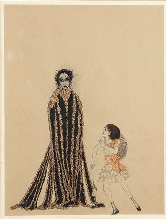 ALASTAIR (Hans-Henning Alastair) Karlsruhe1887- Monaco 1969 "Silvia Settala"...