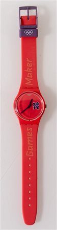 SWATCH OLYMPIC LONDON - GZ273 Anno 2012. Cassa in plastica, cinturino in...