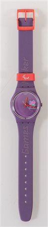 SWATCH PARALYMPIC VOLUNTEER - GZ272 Anno 2012. Cassa in plastica, cinturino...