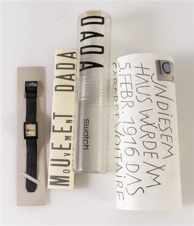 SWATCH DADAZUERI - SUFZ100 Anno 2003. Misura cassa 29.40 mm, cassa in...