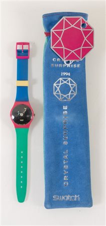 SWATCH CRYSTAL SURPRISE - GZ129 Anno 1994. Cassa in plastica, cinturino in...