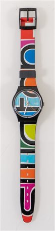 SWATCH COLOR-FULL - GB227 Anno 2004. Cassa in plastica, cinturino in...