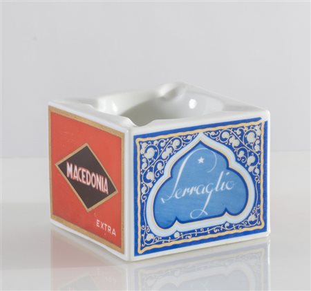 VERBANO Posacenere in ceramica. Marchio originale. Prod. Verbano, Italia,...