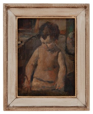 Armando Spadini Firenze 1883 - Roma 1925 Ritratto di bambina