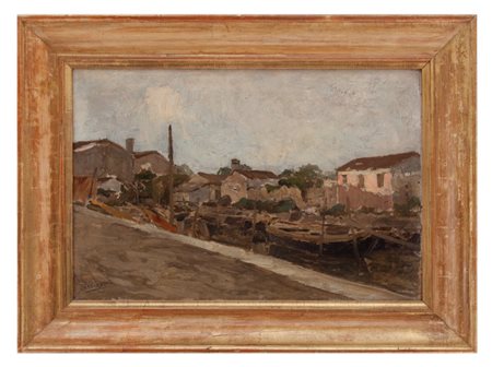 Francesco Sartorelli Cornuda (TV) 1856 – Udine 1939 Canale a Chioggia 
