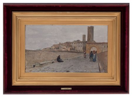 Nazzareno Orlandi Ascoli Piceno 1861 - Buenos Aires 1952 Porta Cappuccina Ascoli Piceno 