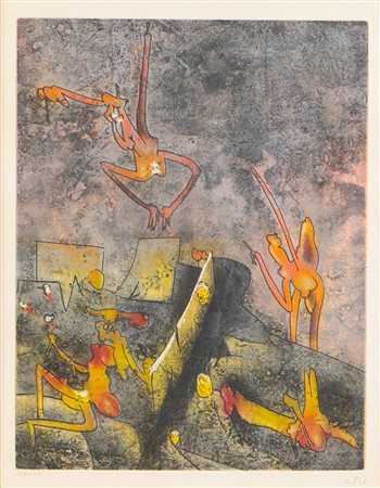 Roberto Sebastián Antonio Matta Echaurren (Santiago del Cile 1911 - Civitavecchia 2002), “Ma