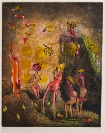 Roberto Sebastián Antonio Matta Echaurren (Santiago del Cile 1911 - Civitavecchia 2002), “Ma