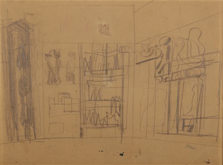 SIRONI MARIO (1885 - 1961) - Studio di architetture.