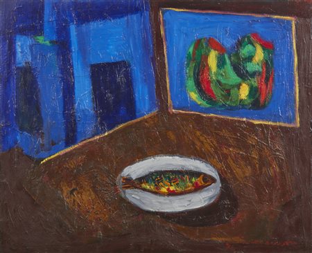 CASSINARI BRUNO (1912 - 1992) - Senza titolo.