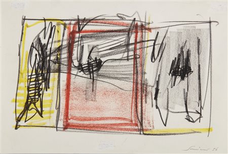 SCANAVINO EMILIO (1922 - 1986) - Senza titolo.