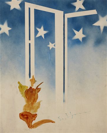 SCHIFANO MARIO (1934 - 1998) - Senza titolo.