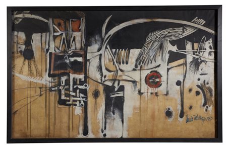 DEL PEZZO LUCIO (n. 1933) - Senza titolo.