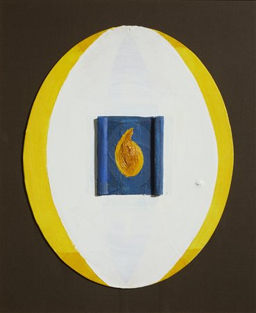 DESSI' GIANNI (n. 1955) - Quadro ovale piccolo.
