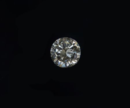 DIAMANTE SCIOLTO Taglio brillante rotondo, di ct 1,72. Colore stimato M,...