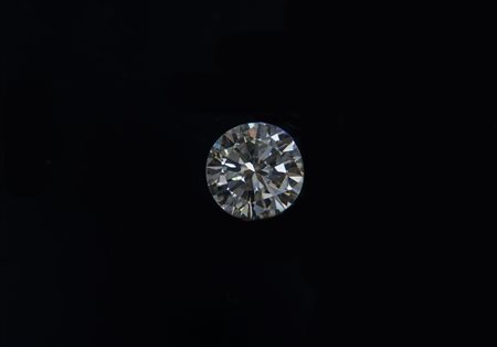 DIAMANTE SCIOLTO Taglio brillante rotondo, di ct 1,10. Colore stimato M,...