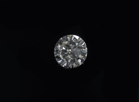 DIAMANTE SCIOLTO Taglio brillante rotondo, di ct 1,40. Colore stimato M,...