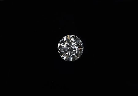 DIAMANTE SCIOLTO Taglio brillante rotondo, di ct 1,00. Colore stimato M,...