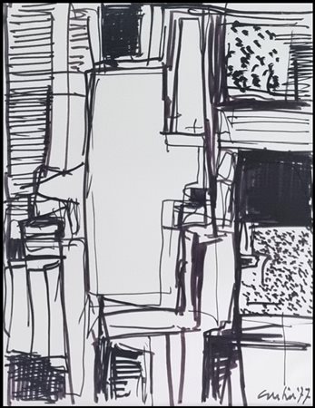 NATIVI GUALTIERO Pistoia 1921 - Greve in Chianti 1999 "Studio"