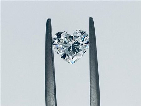 DIAMANTE 1,16 CT COLORE G - PUREZZA VS2 - TAGLIO CUORE - CERTIFICATO WGI -...