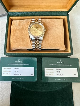 ROLEX DATEJUST 16233 CON GARANZIA E SERVICE