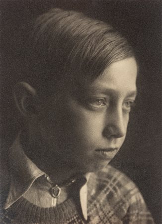 Aram Alban (1883-1961)  - Senza titolo (Ritratto di giovane), 1930s