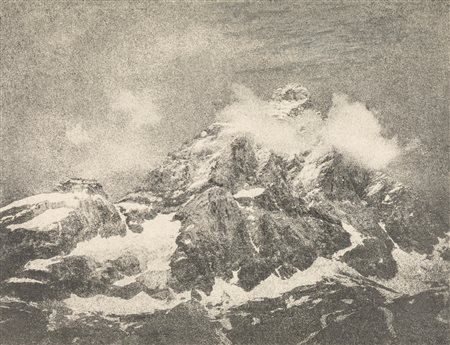 Domenico Riccardo Peretti Griva (1882-1962)  - Il Cervino, 1930s