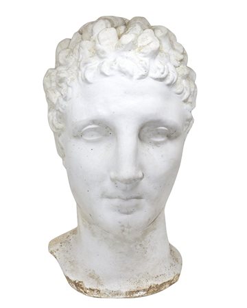 Testa di giovane Demetrio Poliercete Re di Macedonia, XVIII secolo 