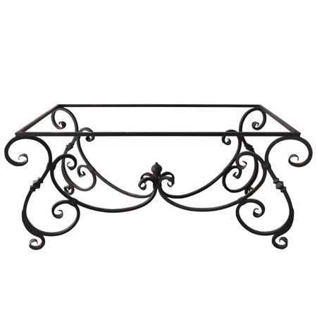 Base da tavolo in ferro battuto