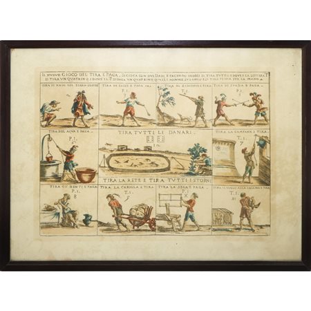 Il nuovo gioco del tira e paga, 19° secolo 